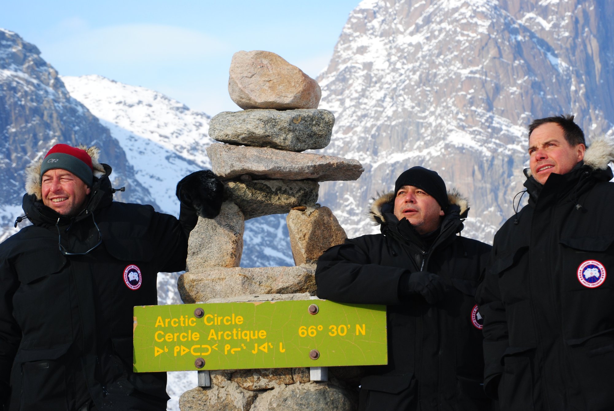 Repère du cercle arctique – Parc national d'Auyuittuq – DSC_0082