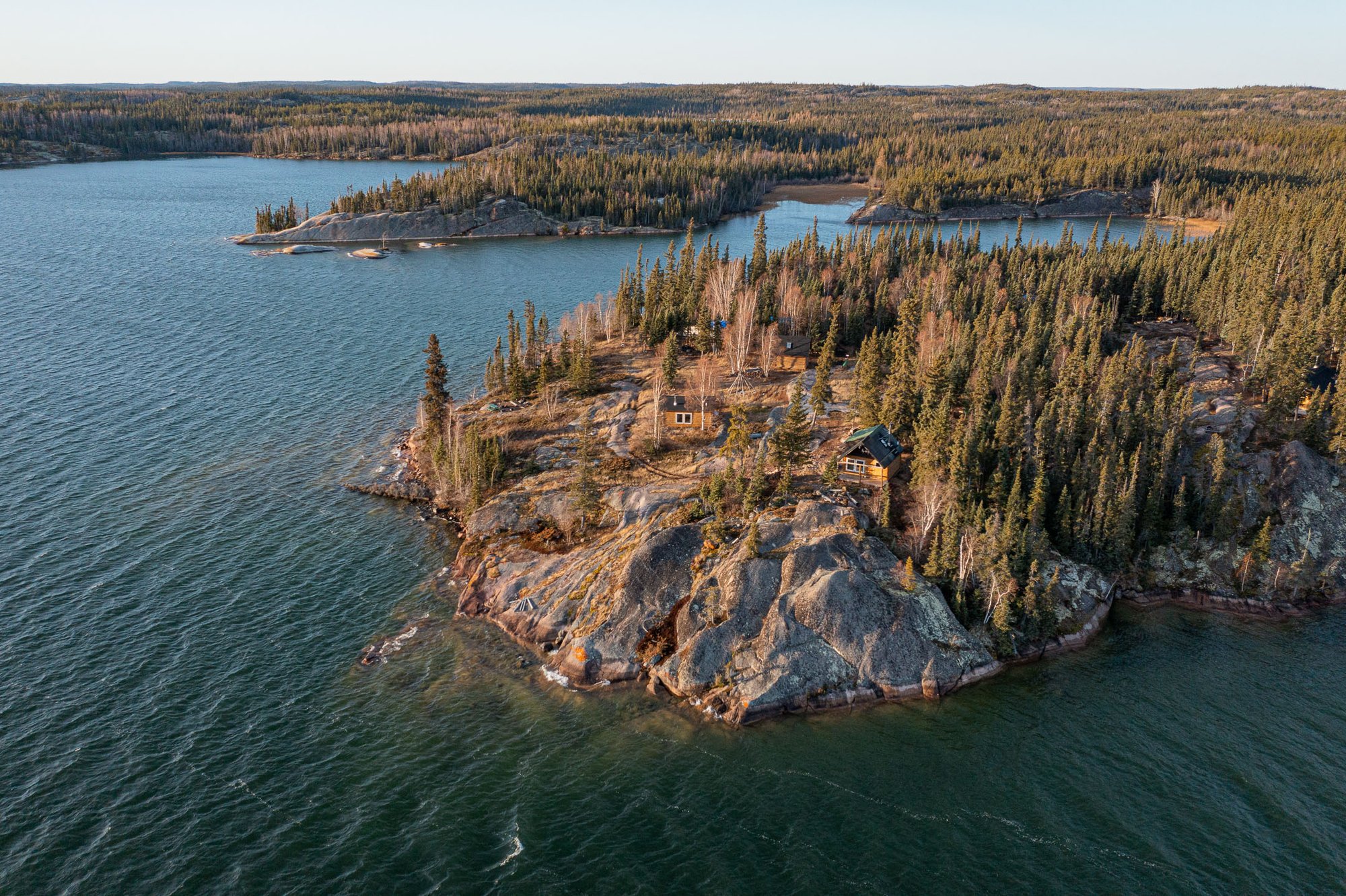 Drone-Cabins-Summer-Jason Greenwood-Horizontal